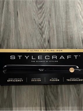 Stylecraft 1" Ultra Styling Iron - Black